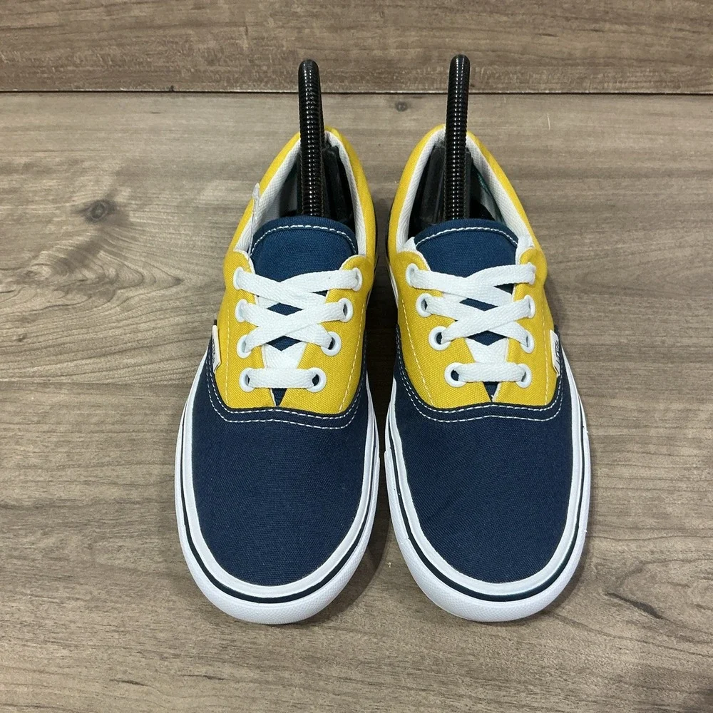 NEW Vans ComfyCush Era Trainers Shoes Blue Yellow VN0A3WM9VNO US Womens Size 5